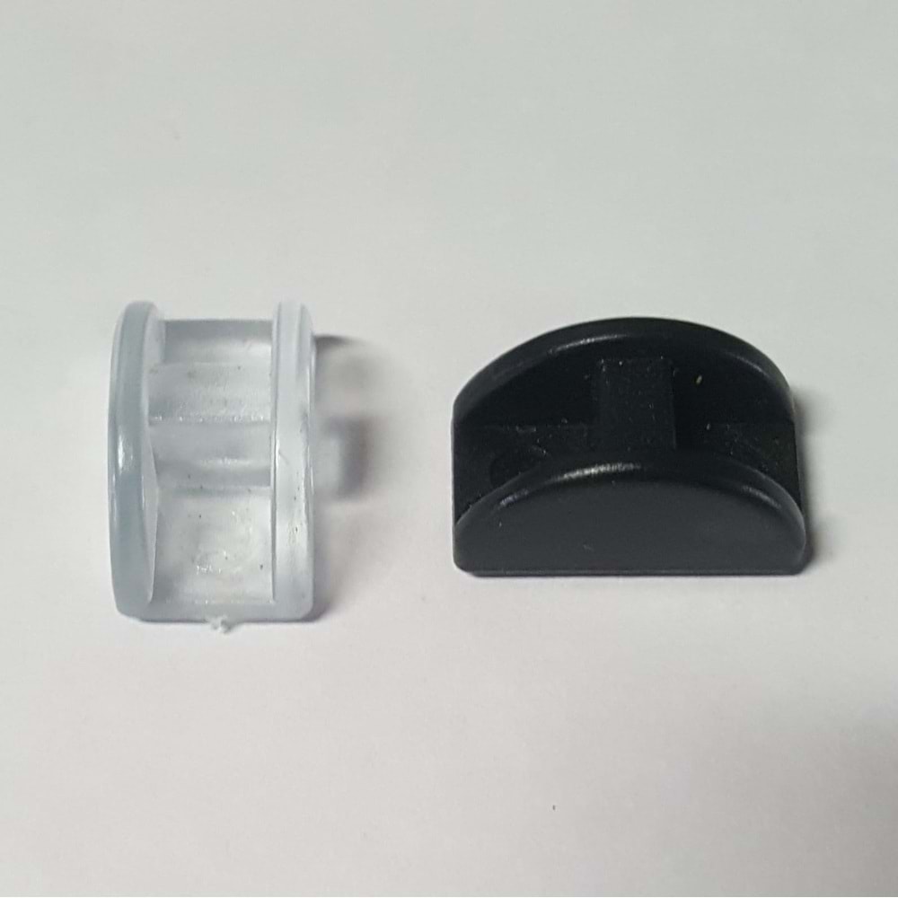 8mm Lama Pabuç Siyah Sert